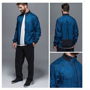 LULULEMON Surge jacket sz L Oki Heathered print